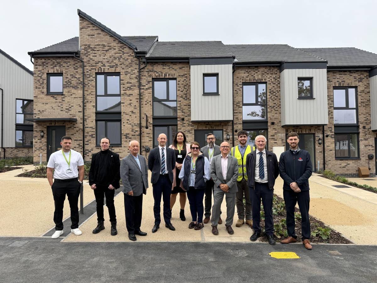15 New Council Homes Open at Pearson Place, Bedworth — Nuneaton news photo (Nuneaton & Bedworth Borough Council)