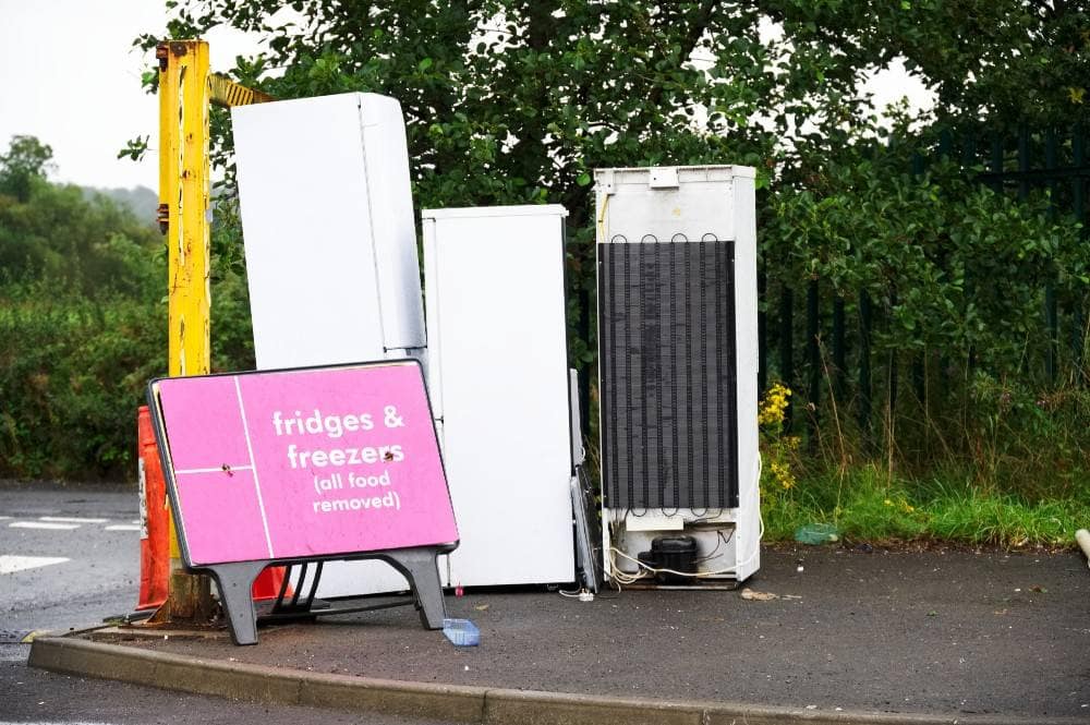 Temporary suspension of collections of fridges and freezers — Nuneaton news photo